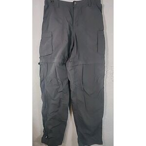 REI Co-op Pants Womens Size 8 Gray Sahara Convertible Nylon Hiking